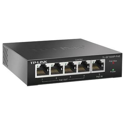 Stock TP-Link TL-SF1005P-POE 5-портный 100M переключатель питания POE