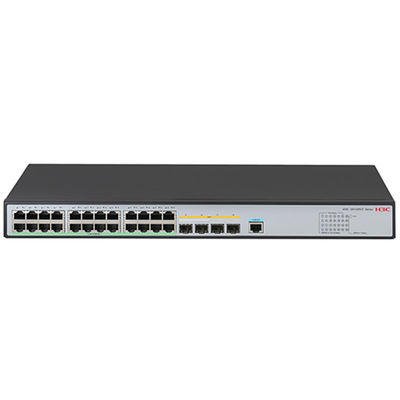 Модуль Enterprise Switch S5120V3-28S-HPWR-EI H3C S5120V3-EI Зелёный интеллектуальный гигабитный Ethernet-счетчик