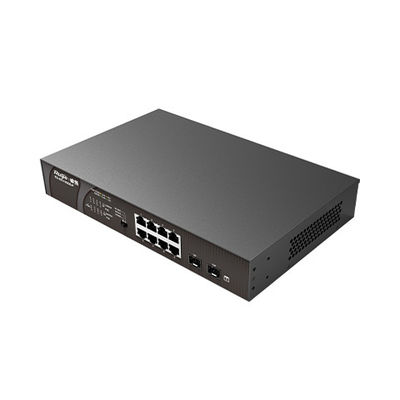 110 Вт питание 8-портный RG-ES110GD-P V2 RG-ES110GDS-P Гигабитный POE-сетевой коммутатор доступа