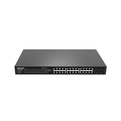 RG-ES126GS-LP24 100G Plug-and-Play POE Access Network Switch с двумя портами вверх по течению
