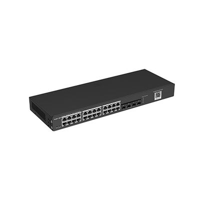 Private Mold 24-Port Gigabit Switch с 4 SFP Uplinks и мощностью переключения 336Gbps